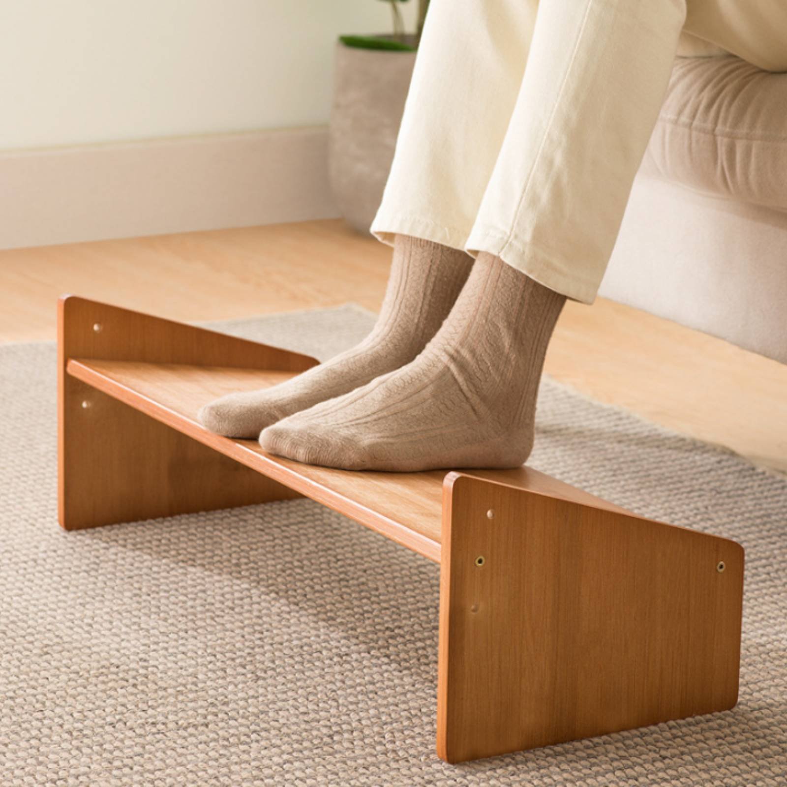 Furniture Chairs For Office - Poggiapiedi da Scrivania con Ampia Superficie,