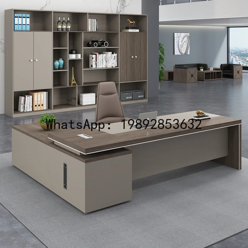 Furniture Chairs For Office - Scrivania direzionale H5.15, mobili per ufficio,