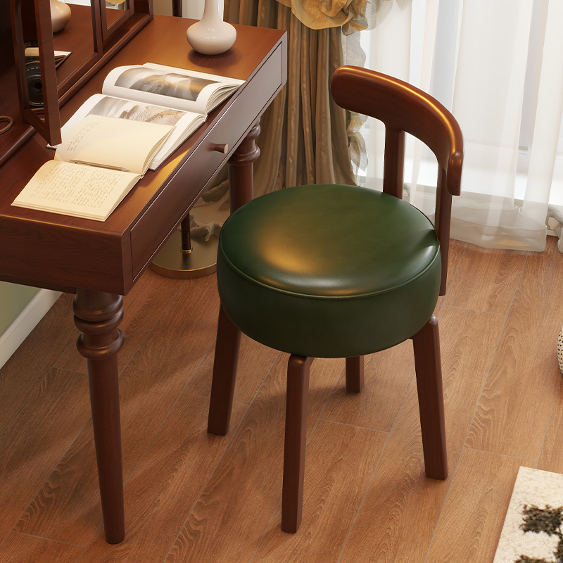 Furniture Chairs For Office - Sedia girevole in legno massello, cuscino