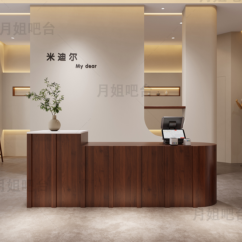 Bancone Banchi reception di be - Office Furniture Logo recensione e prezzo