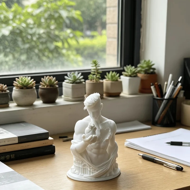 Busto Maschile con Petto Rotto - Office Furniture Hon recensione e prezzo