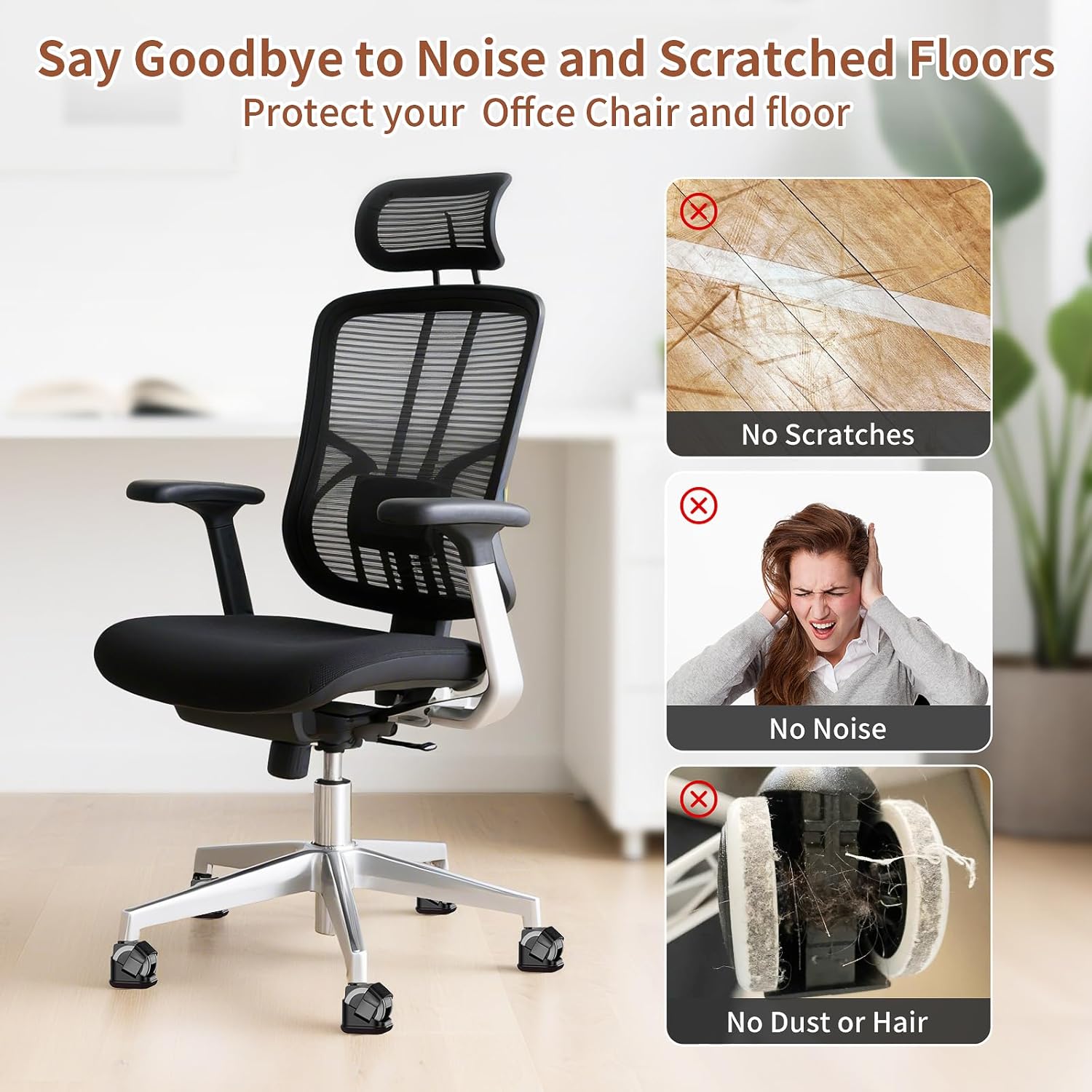 5 Pezzi Protezioni per Gambe d - Work Office Furniture recensione e prezzo